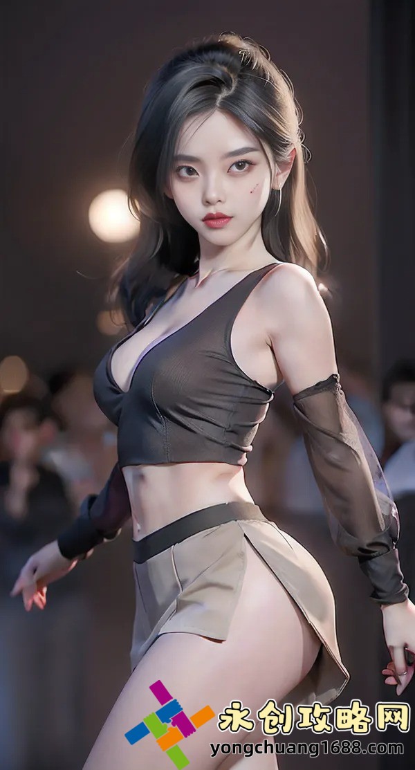 挑戰(zhàn)尺度：只穿了一一條繩子的膽大美女引火自焚